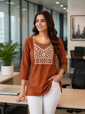 HALF SIZE SHORT TOP