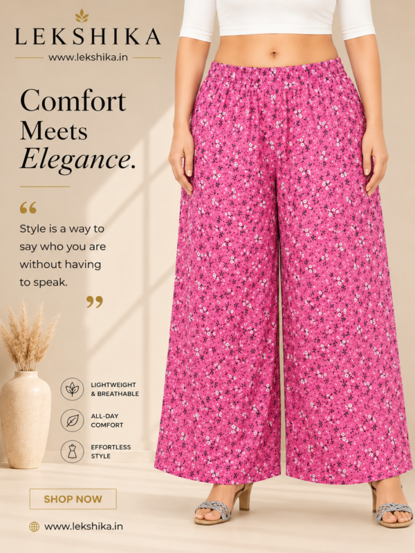 FULL SIZE REYON PALAZZO