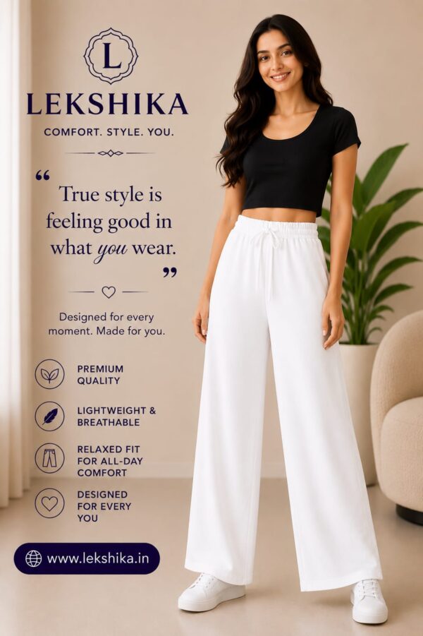 SCRUMBLE STRETCHABLE PALAZZO