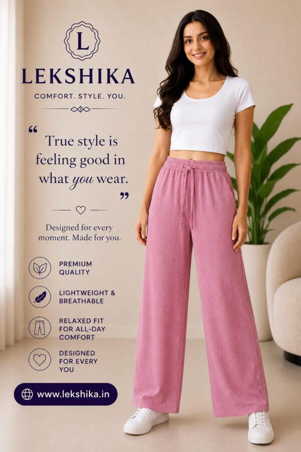 SCRUMBLE STRETCHABLE PALAZZO