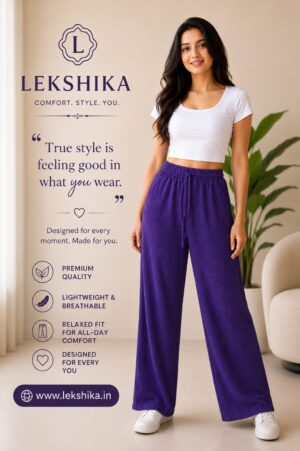 SCRUMBLE STRETCHABLE PALAZZO