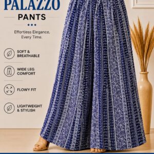 FULL SIZE PRINTED ELEPHANT PALAZZO