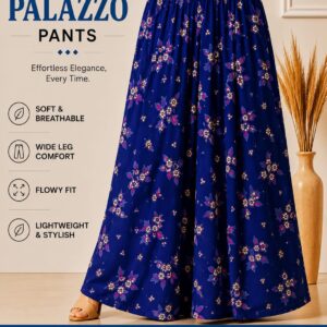 FULL SIZE PRINTED ELEPHANT PALAZZO