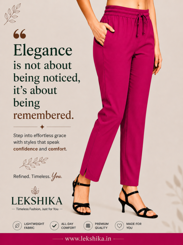 WOMEN STRIGHT PANT
