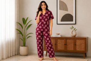 NIGHT WEAR PYJAMA SET