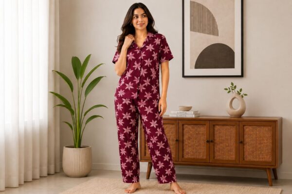 NIGHT WEAR PYJAMA SET
