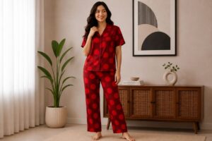 NIGHT WEAR PYJAMA SET