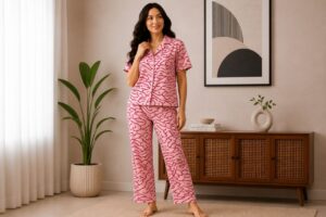 NIGHT WEAR PYJAMA SET
