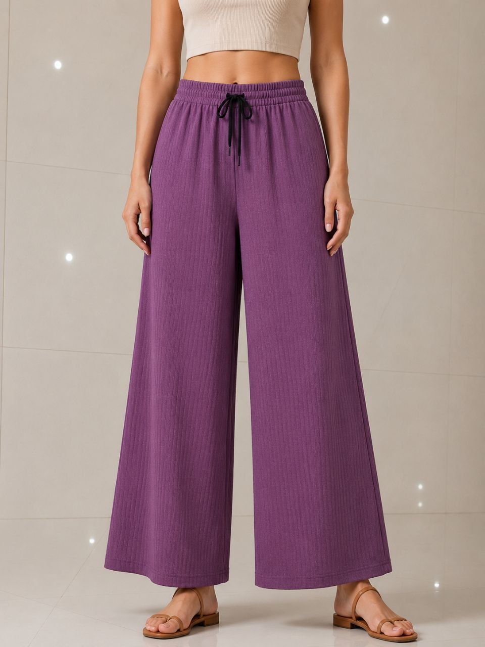 WIDE LEG BAGGY PALAZZO